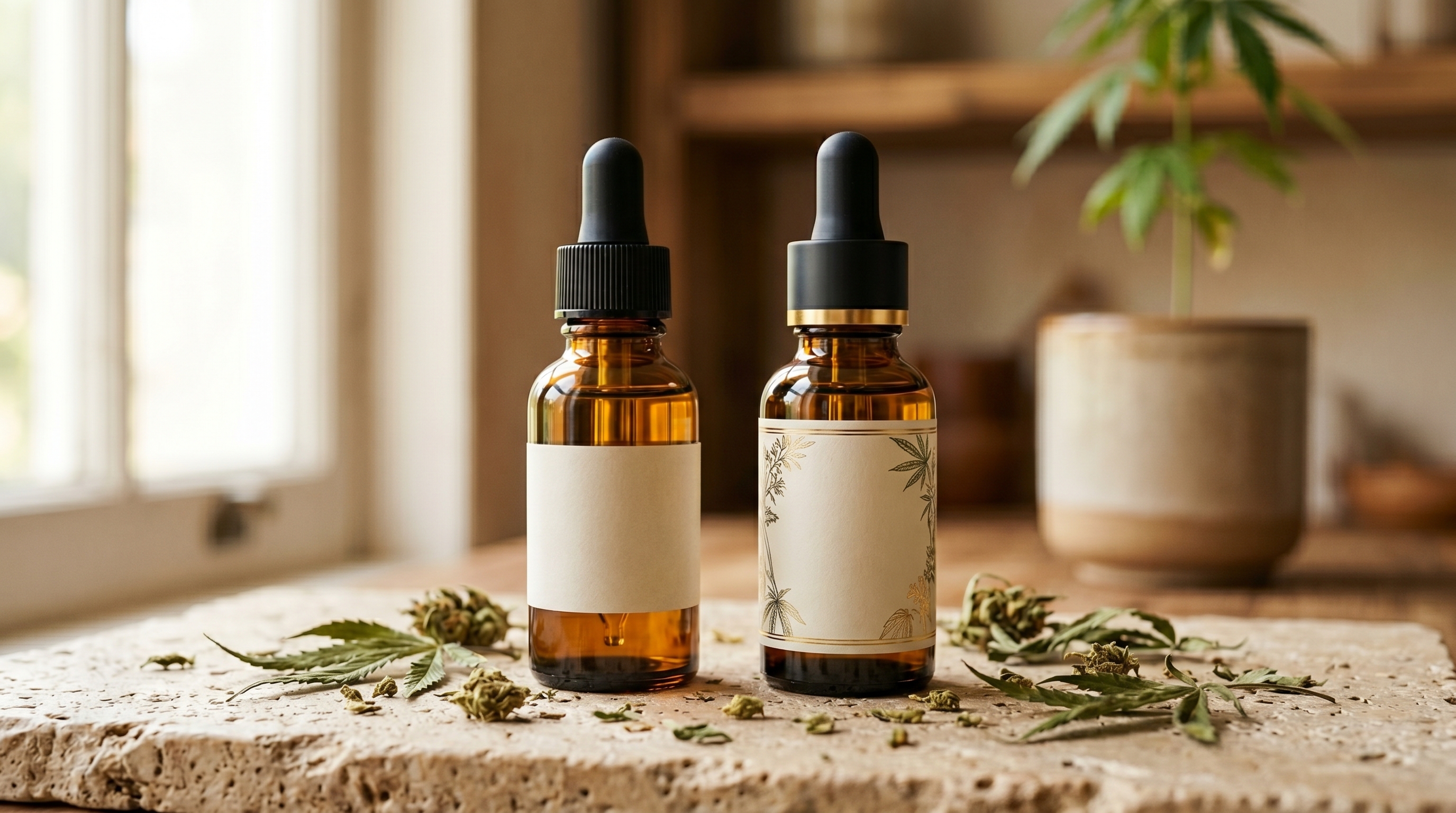 Billig vs premium CBD olie