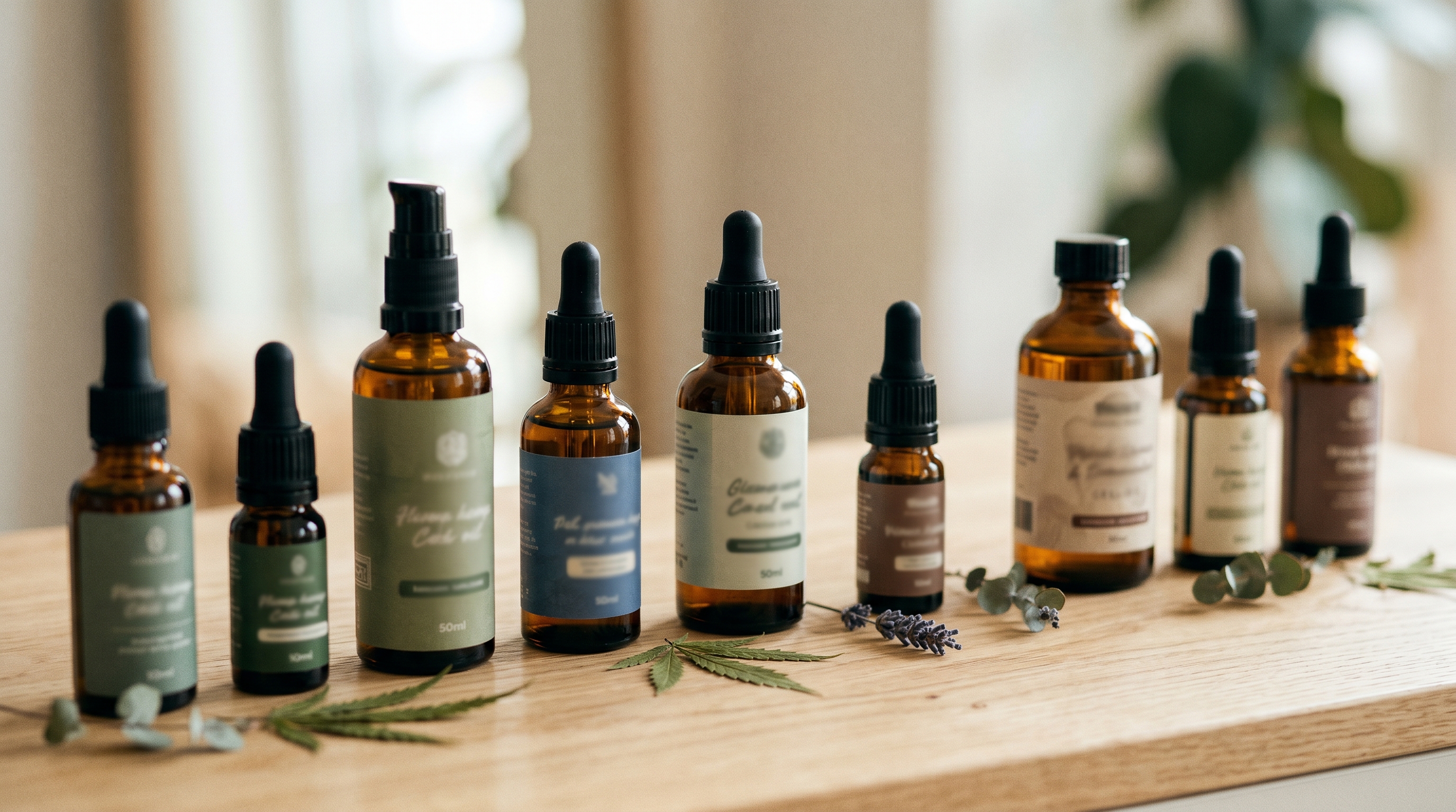 Sammenlign CBD produkter