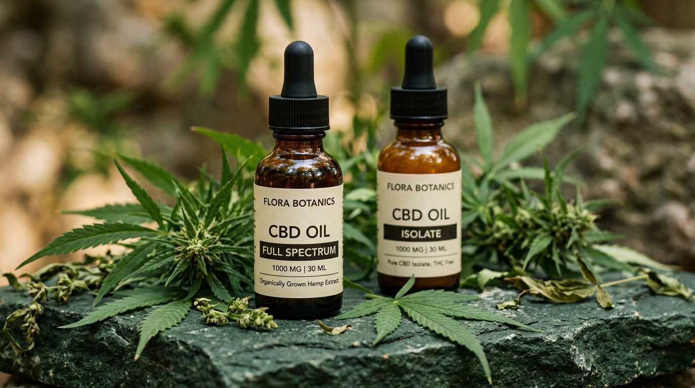 Fuldspektrum vs bredspektrum CBD typer